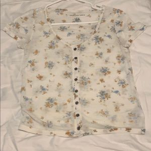 floral tee - american eagle